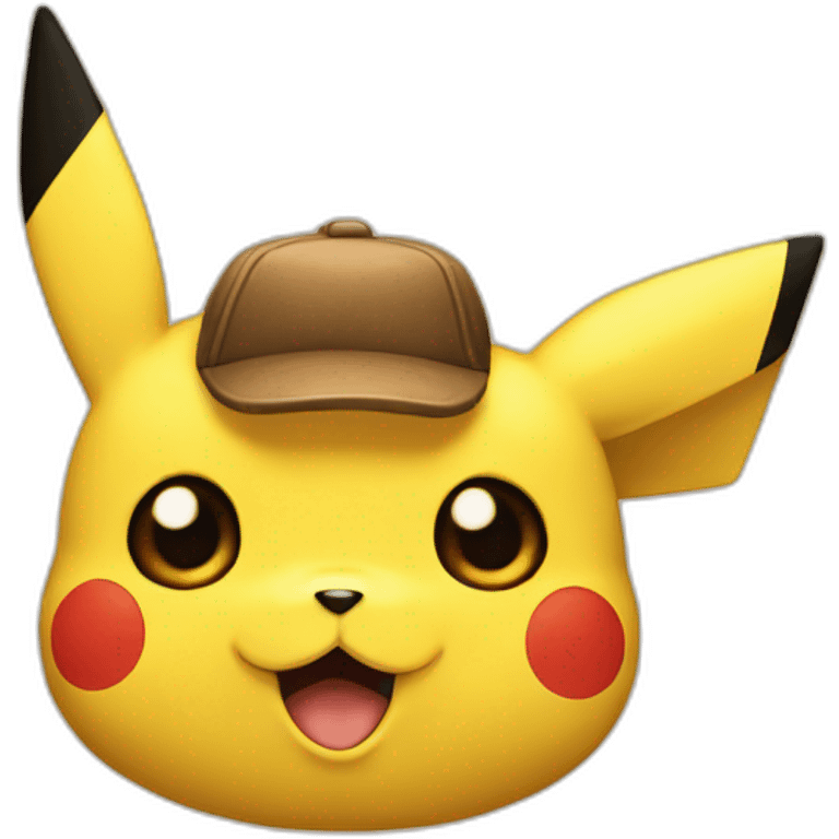 Pikachu-head emoji