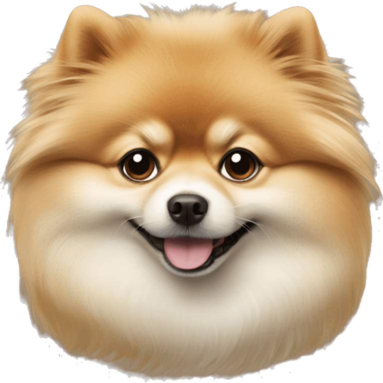 Pomeranian dog emoji