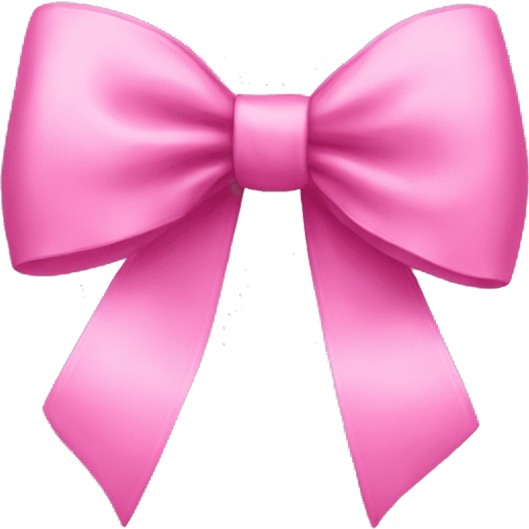 Pink bow emoji