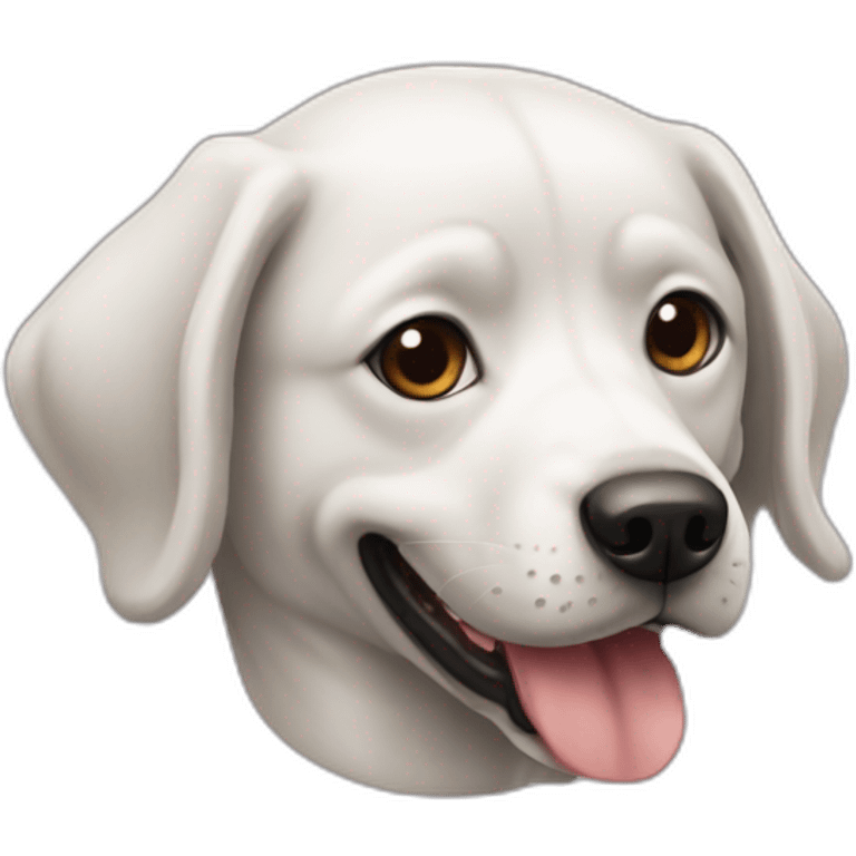 chien samoyède emoji