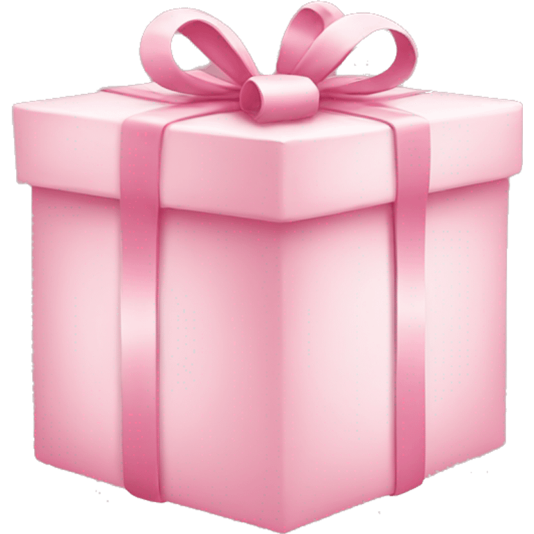 light pink Gift emoji