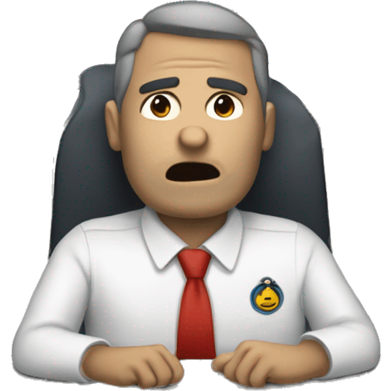 oficinista durmiendo emoji