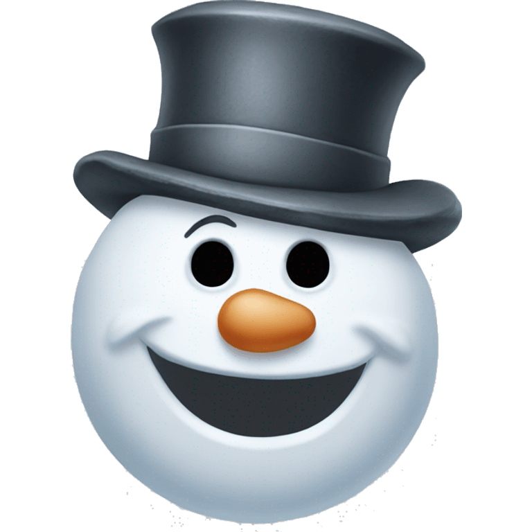 Frosty the snowman  emoji