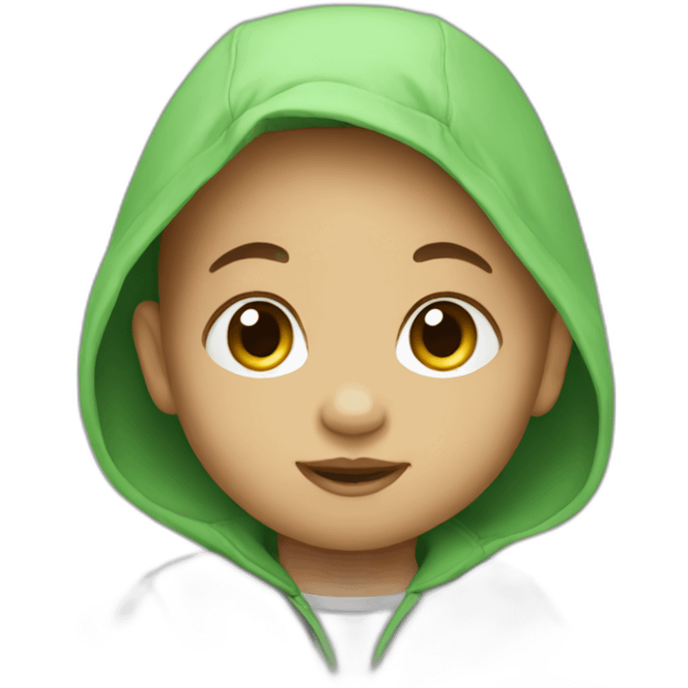 Baby green  emoji