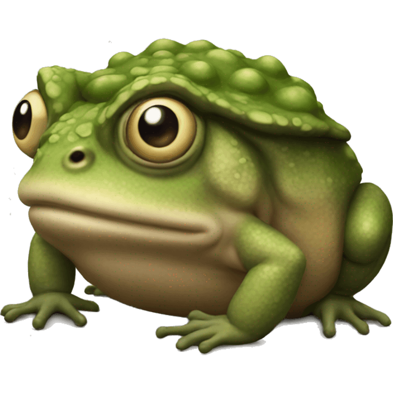 big hairy toad emoji