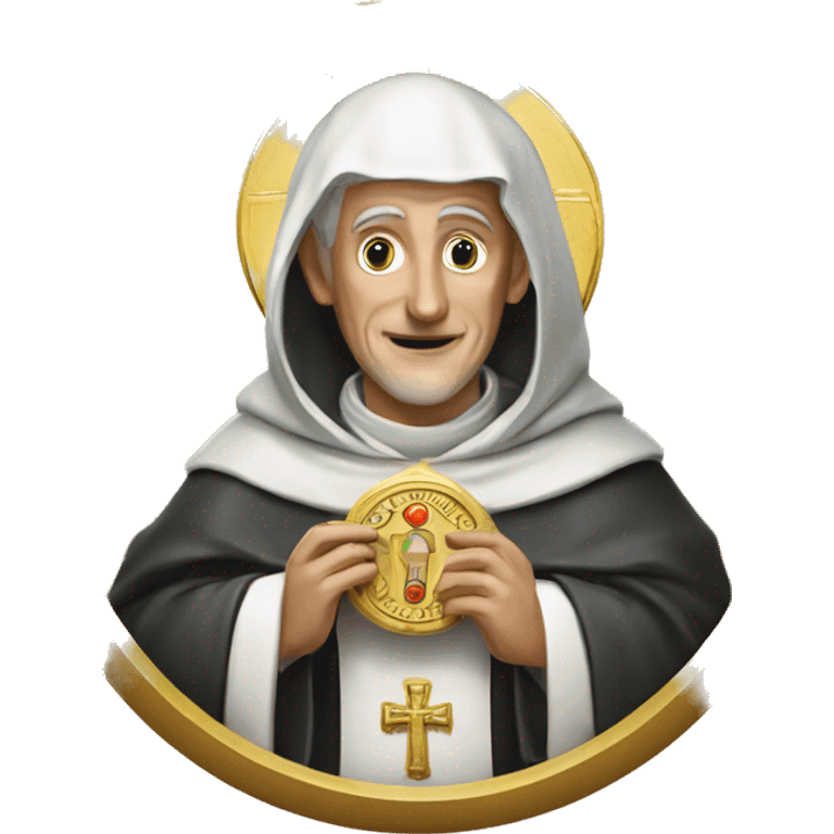 saint benedictus medalion emoji