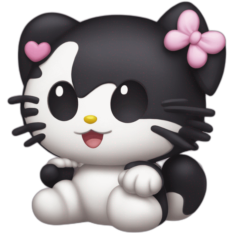 kuromi hello kitty emoji