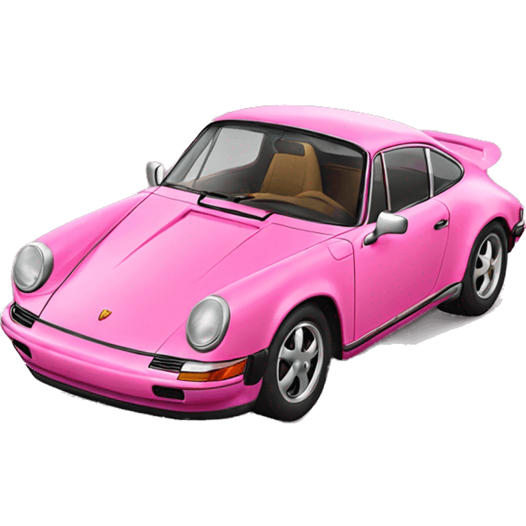 pink porsche  emoji