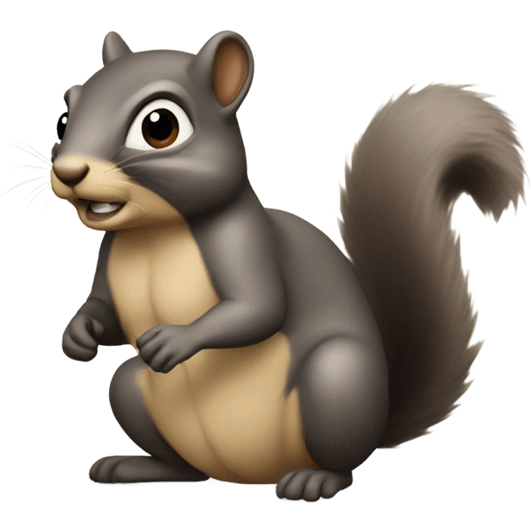 Secret squirrel  emoji