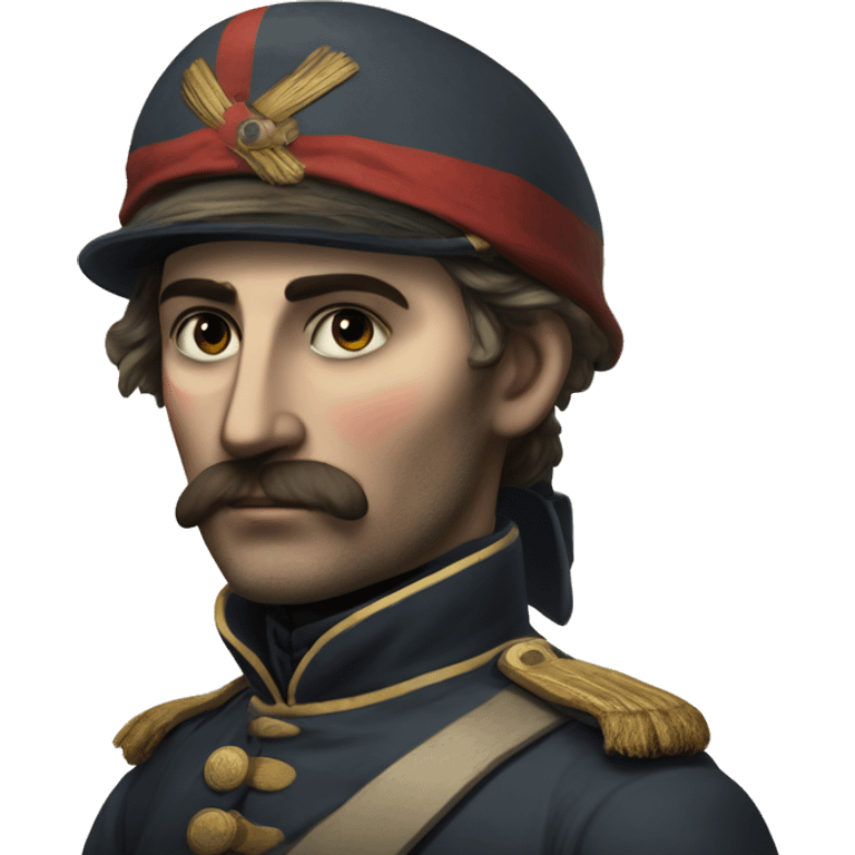 wounded French soldier in the Crimean War emoji