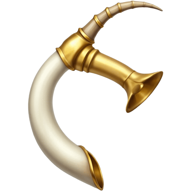 Horn that came from a goat horn emoji