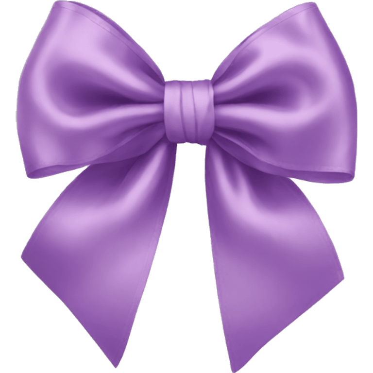 Satin bow emoji