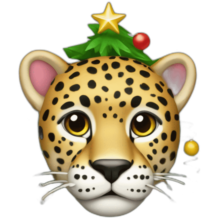 christmas tree toy jaguar emoji