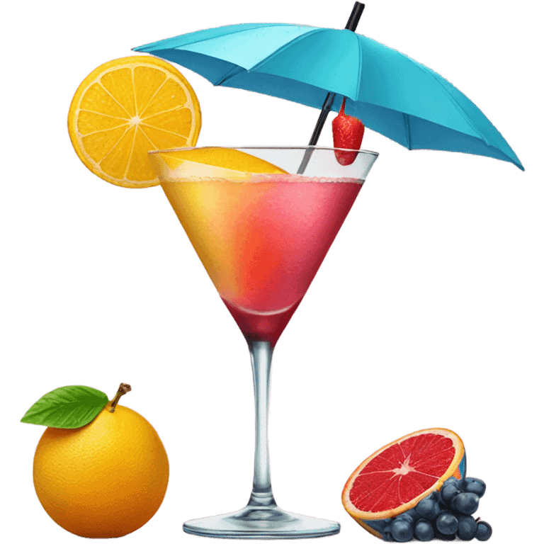 Cocktail emoji