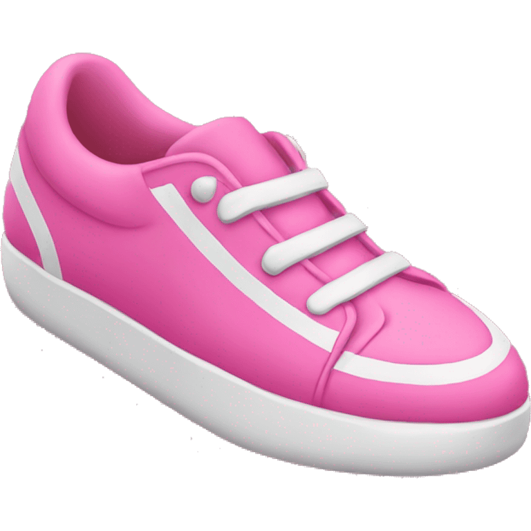 pink shoes emoji