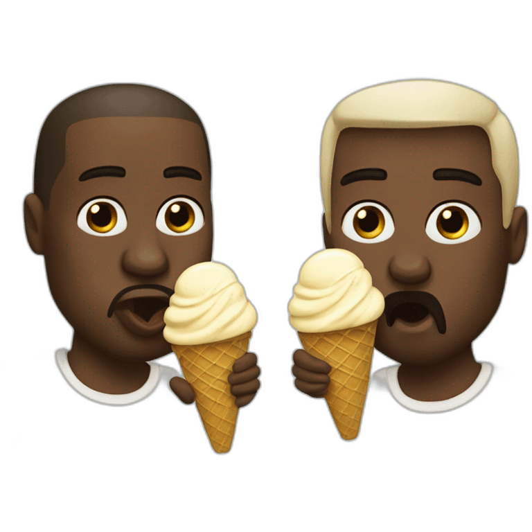 kanye-west-eating-ice-cream emoji