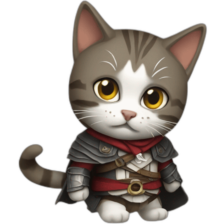 Assassins-creed-cat emoji