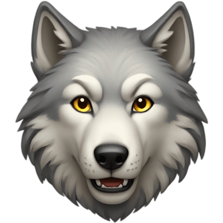 Masculine Wolf emoji