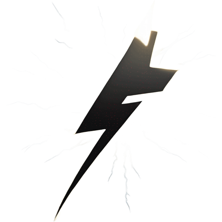 lightning emoji