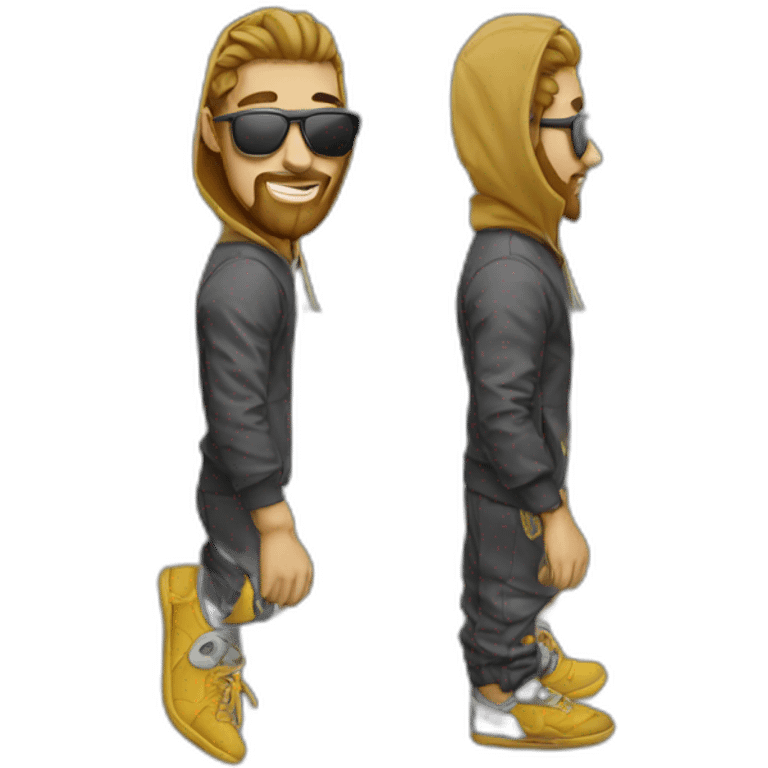 mens street wear emoji