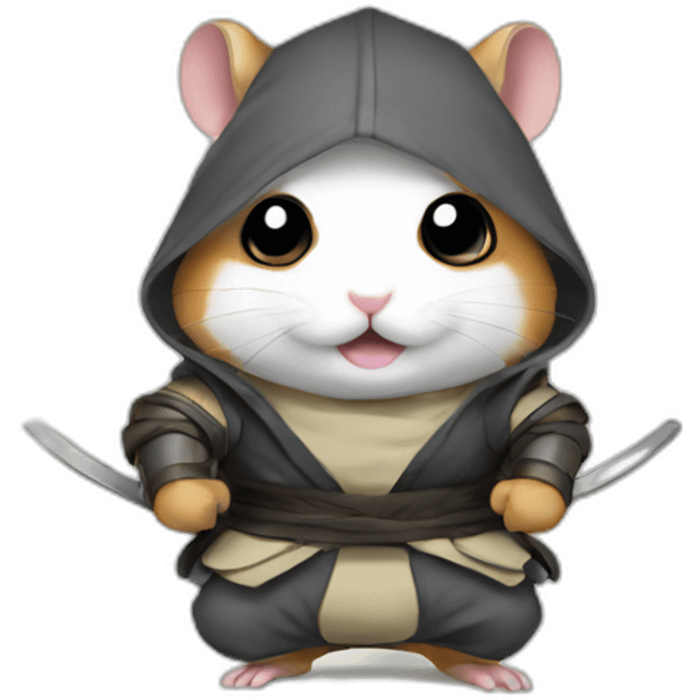 hamster ninja emoji