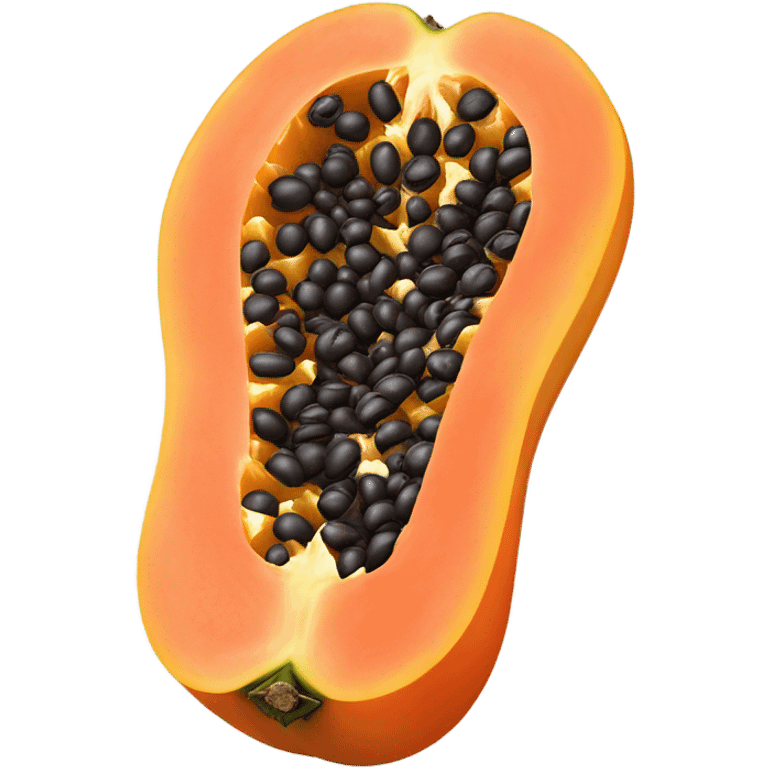 papaya emoji