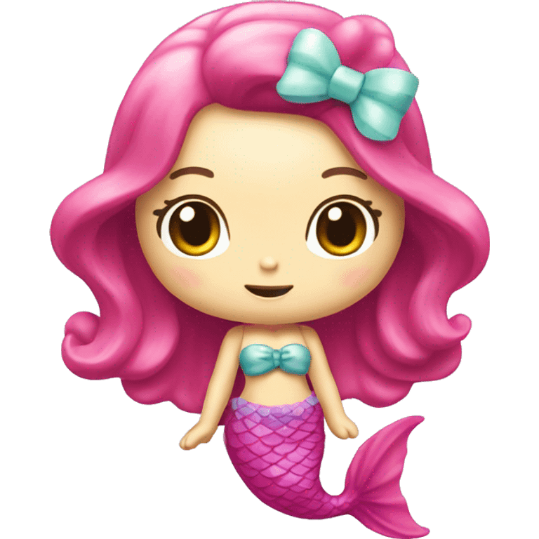 Mermaid hello kitty  emoji