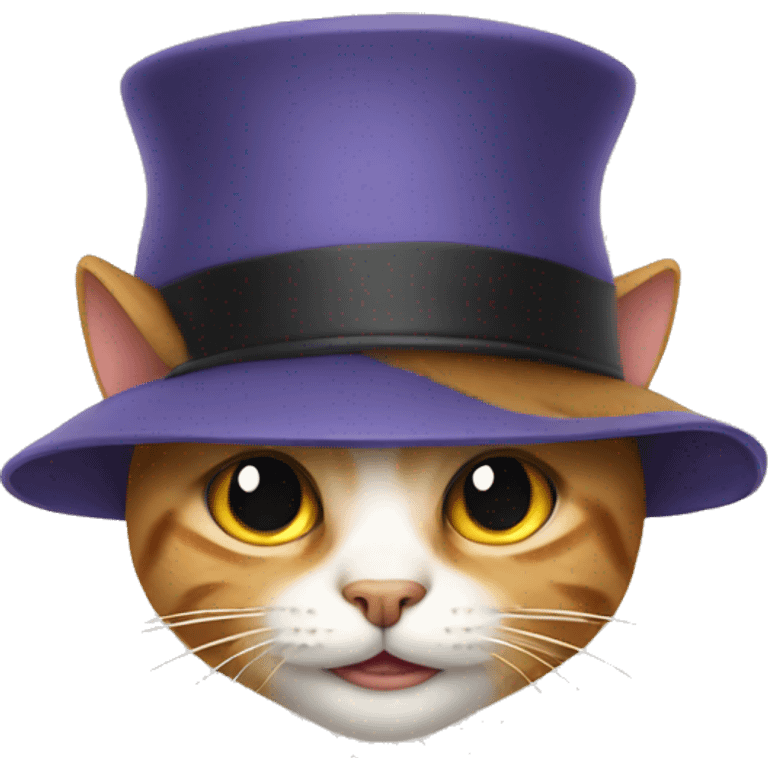 cat with hat emoji