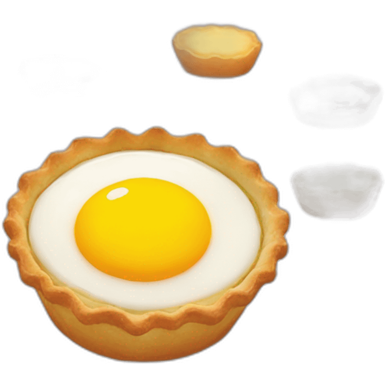 Egg tart emoji