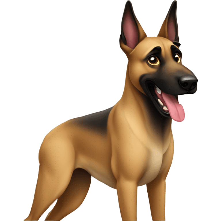 malinois funny emoji