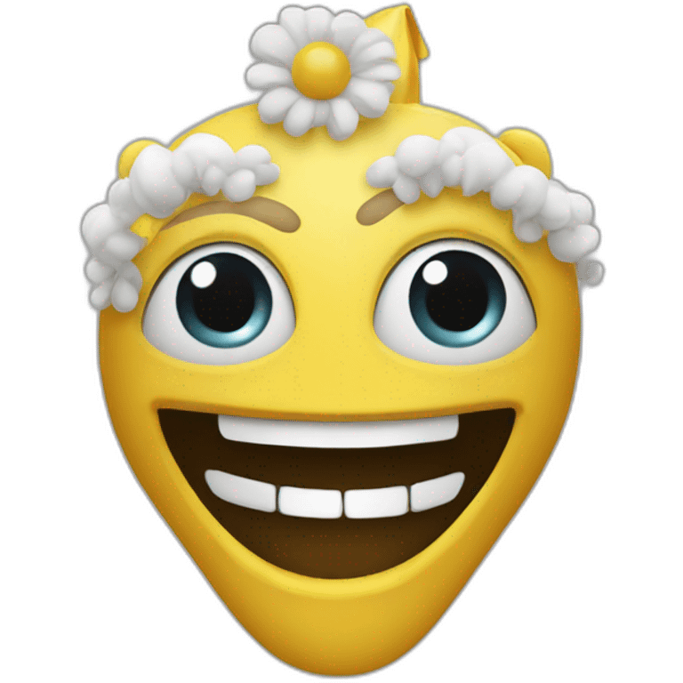 carnaval happy face emoji