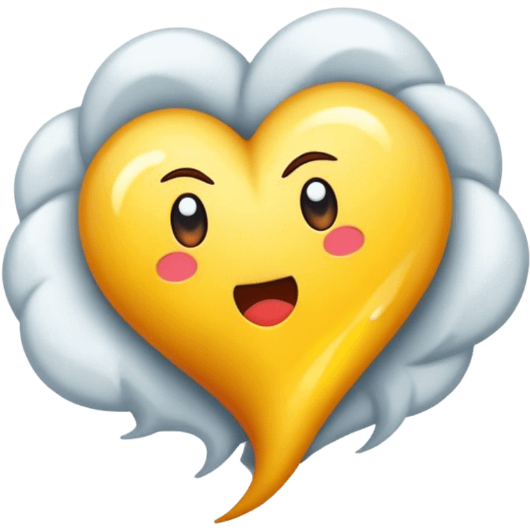 Tornade de cœur  emoji