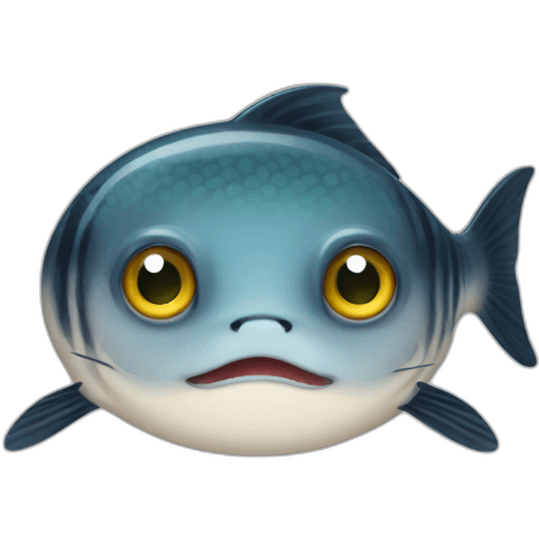 Cat fish emoji