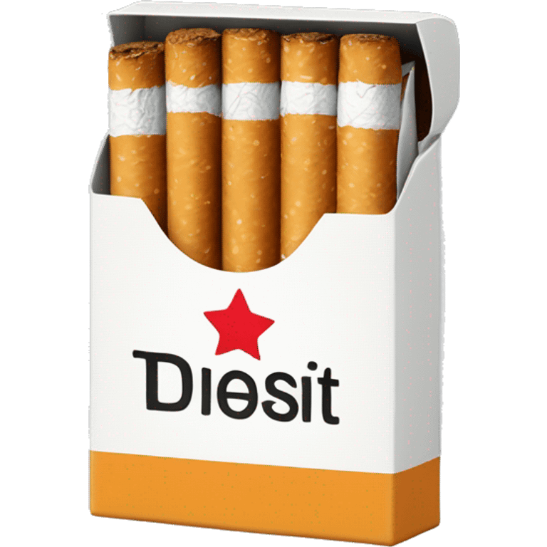 photorealistic pack of cigarettes emoji