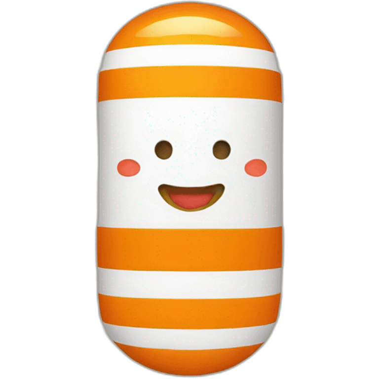 Capsule Orange emoji