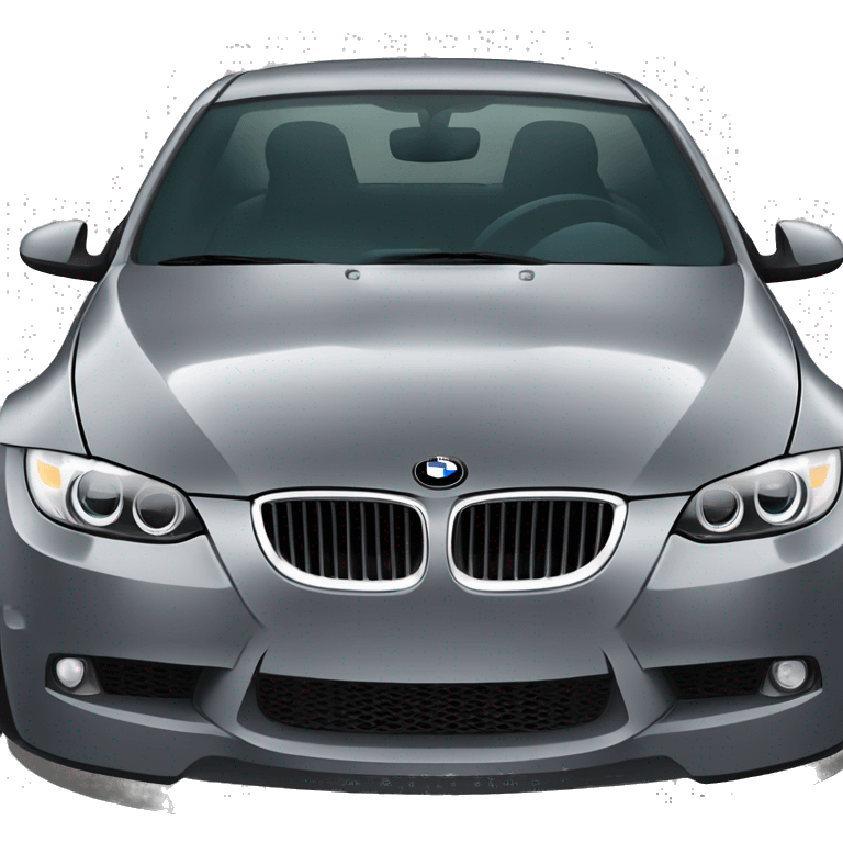 grey bmw 335i E92 emoji