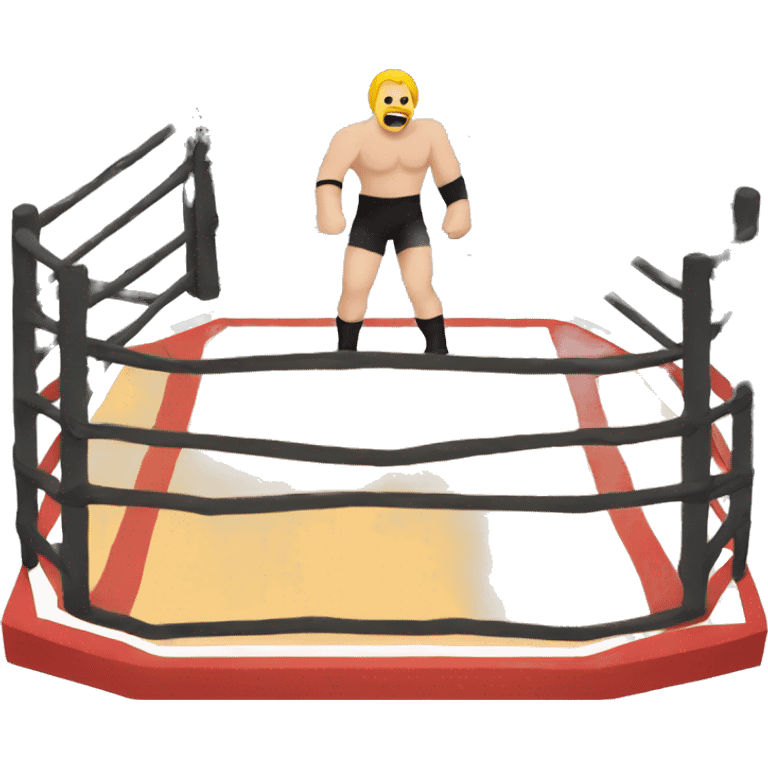 wrestling ring emoji