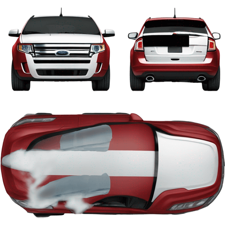 Ford edge red 2010 emoji