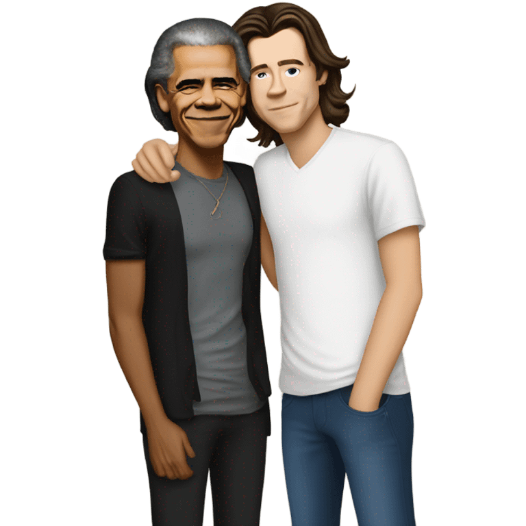 Obama dating Harry styles emoji