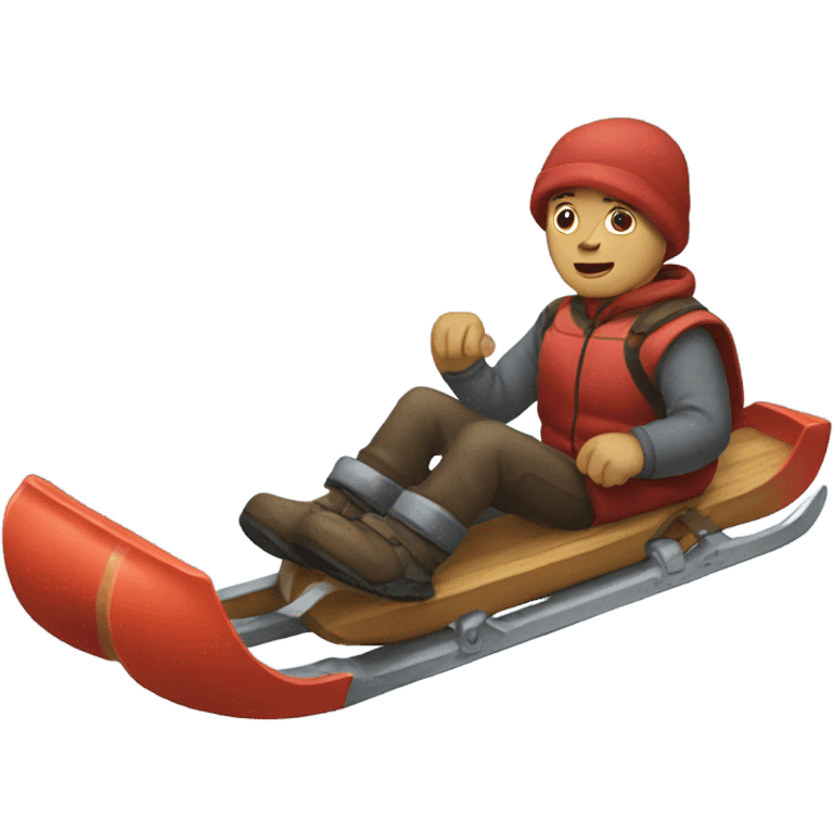 sledge for kids emoji