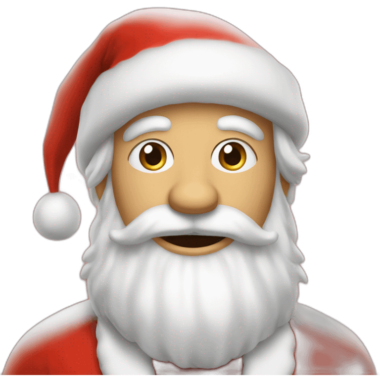 pere noel élan emoji