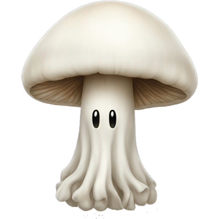 mushroom ghost emoji