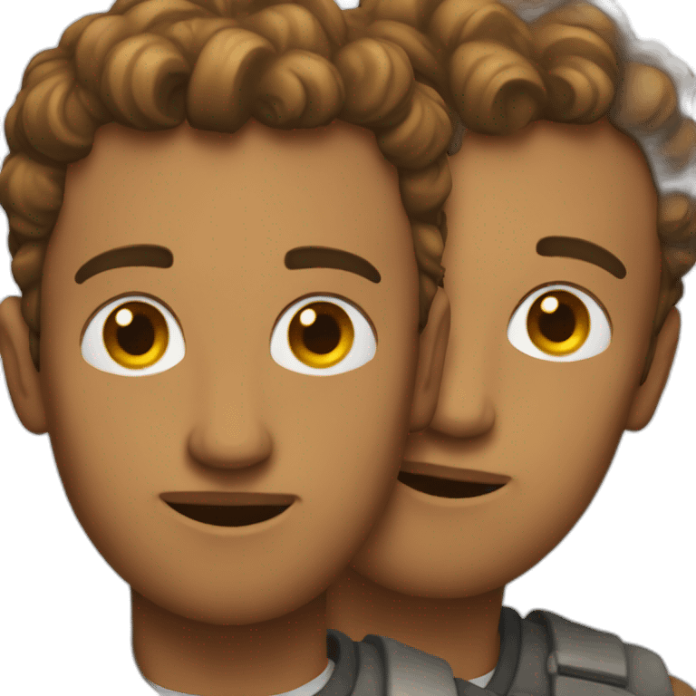 two  men emoji