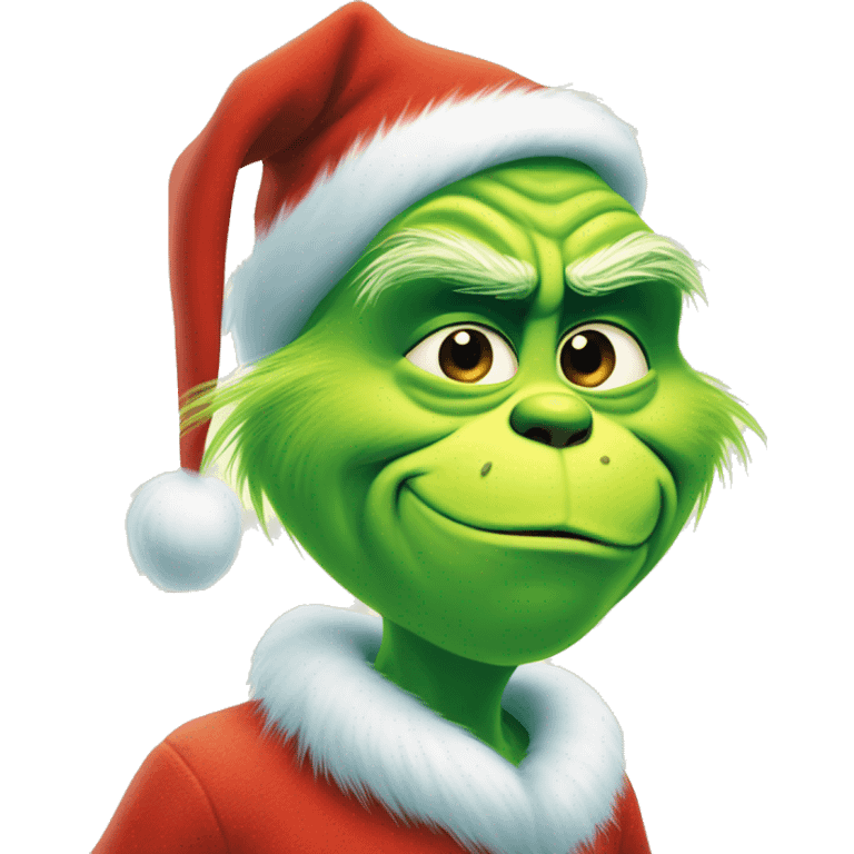 Grinch given gifs to kids￼ emoji