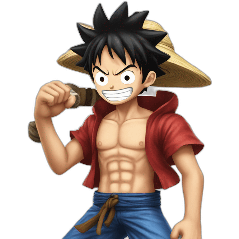 luffy en gear 5 emoji