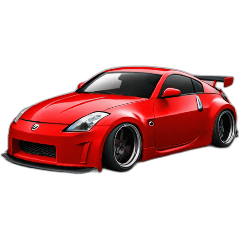 350z drift tuning red emoji