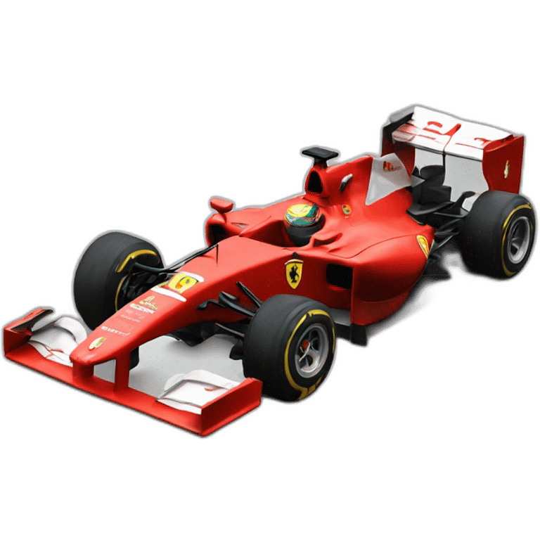 Formula 1 Ferrari emoji