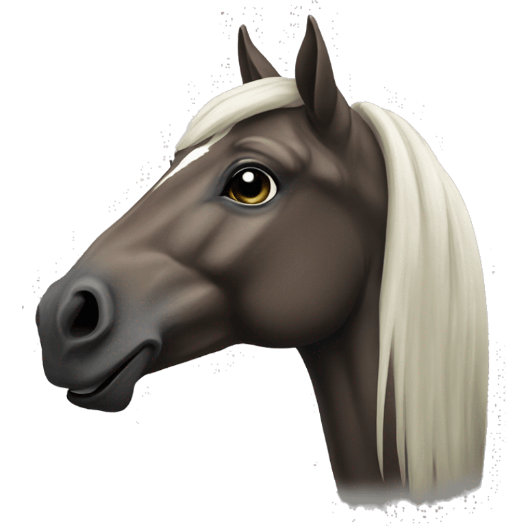 A stoner horse emoji