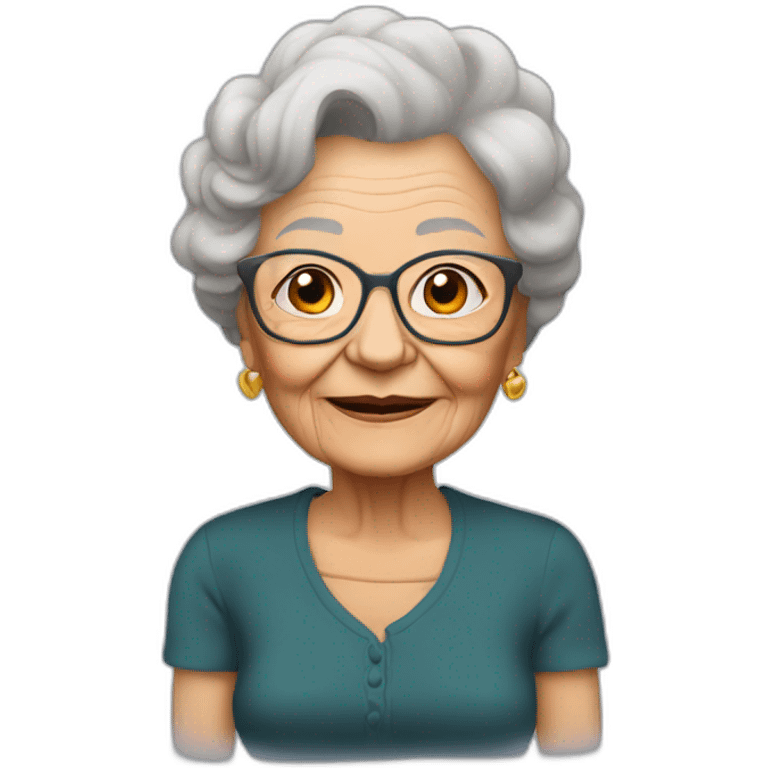 My late grandmother Denise emoji