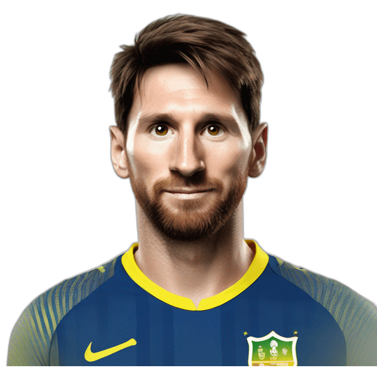 Lional Messi in Kerala Blasters emoji